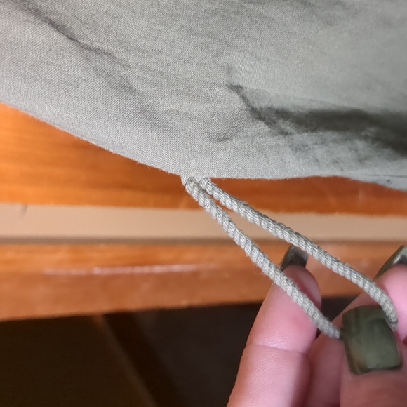 COTTON GINNY* organic cotton v neck peasant sleeve boho hippy chic tunic blouse - Picture 13 of 17